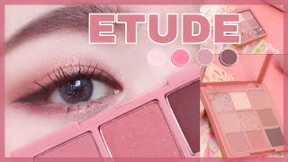 Eng에뛰드💝 플레이 컬러 아이즈 뮬리 로맨스 섀도우 팔레트  ETUDE Play Color Eyes Muhly Romance [upl. by Rycca]