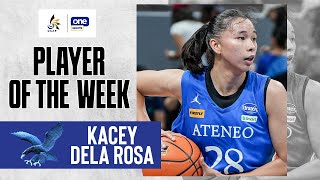 KACEY DELA ROSA  PLAYER OF THE WEEK  UAAP SEASON 87 WOMEN’S BASKETBALL  HIGHLIGHTS [upl. by Ahsineb]