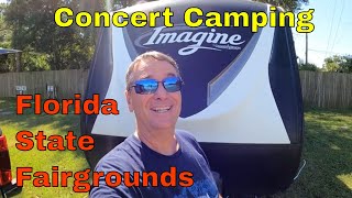 Concert Camping  FL State Fairgrounds [upl. by Alicea460]