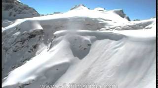 Ice capped mountains near Malana Nala Himachal Pradesh [upl. by Retrac165]