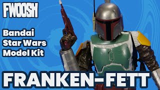 Bandai Star Wars Boba Fett Mash Up Mandalorian 112 Scale Model Kit Build and Quick Look [upl. by Kirby]