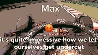 Angry Max Verstappen and Gianpiero Lambiase Team Radio at Hungaroring [upl. by Gusty]