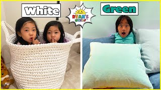 Hide and Seek in your color and more 1 hr kids pretend play [upl. by Jew895]