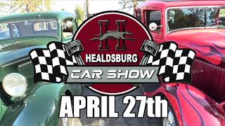 The Annual 2024 Healdsburg Car Show  April 27 2024 [upl. by Vyse460]