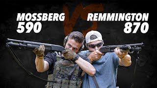 Best Budget Tactical Shotgun  Mossberg 590 vs Remington 870 [upl. by Finbar]