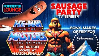 MASTERS OF THE UNIVERSE SETS LICE ACTION MOVIE AT AMAZON SAUSAGE PARTY TV SERIES [upl. by Llertnac]