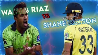 Wahab Riaz 2519 Vs Australia ICC Mens ODI WC 2015 Ball By Ball Highlights [upl. by Ibmat]