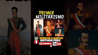 🇵🇪😱 ¿PRIMER MILITARISMO historia peru republica divertido [upl. by Lorrad497]