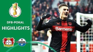 Leverkusen stay successful  Bayer 04 Leverkusen vs SC Paderborn 07 31  Highlights  DFBPokal [upl. by Durrej68]