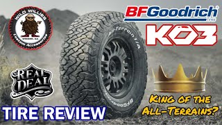 NEW BFGoodrich KO3 All Terrain Tire ReviewIS IT THE NEW KING [upl. by Potts]