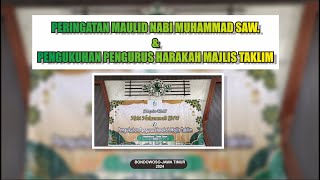 PERINGATAN MAULID NABI MUHAMMAD SAW amp PENGUKUHAN PENGURUS HARAKAH MAJLIS TAKLIM  BONDOWOSO [upl. by Iverson]