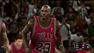 MICHAEL JORDAN 69 POINT CHALLENGE NBA 2K11 JORDAN CHALLENGE PART 3 [upl. by Lenra]