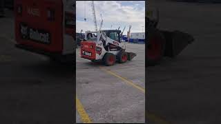 Bobcat S590 miniloader repair amp maintanence test at Ceyport Tekirdağ [upl. by Lleuqar]