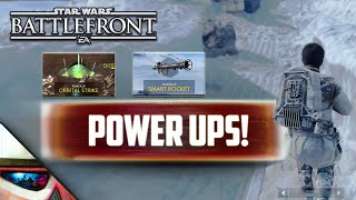 Star Wars Battlefront  POWERUPS BATTLE PICKUPS EXPLAINED  E3 2015 [upl. by Ardiedak892]