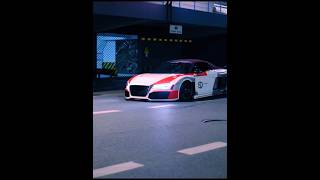 Audi R8 Spyder sportscar audi edit capcut shorts [upl. by Atinaujnas]