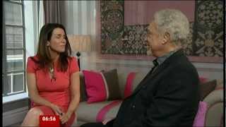 SUSANNA REID BBC ONE Breakfast  Susanna Reid Interviews Tom Jones  19March2012 [upl. by Robinson333]