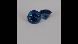 Flawless 880 CTS Excellent Cut Round Shape Perfect Match Pair London Blue Topaz [upl. by Let]