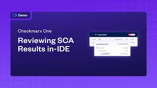 SCA Reports  Review and Remediate Within your IDE [upl. by Asimaj]