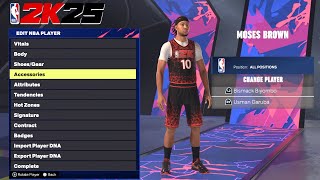 NBA 2K25 ALL FREE AGENTS New Face Scans Hairstyles etc NEXT GEN [upl. by Ecadnarb20]