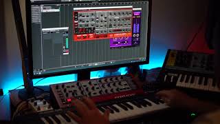 BIS  DiscoDSP Discovery PRO with Clavia Nordrack 2x Studio Soundcheck [upl. by Yanffit]