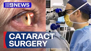 New surgery allows people to get rid of glasses  9 News Australia [upl. by Aillemac]