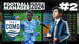 Football Manager 2024 2 Ben lhassine Kone menyelamatkan Como dari Juventus [upl. by Lorrimor]