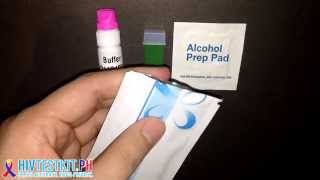 hivtestkitph  HIV Testing Philippines  How To Use HIV Home Test Kit [upl. by Polard]