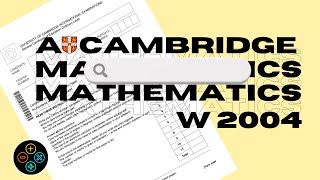 A Level Pure Mathematics P1 October November 2004 Paper 1 97091 [upl. by Dammahum]