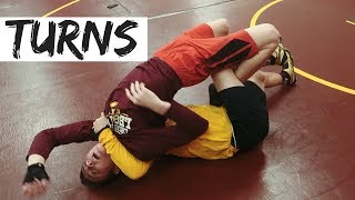 Top 5 Wrestling Moves TURNS [upl. by Eirrab]