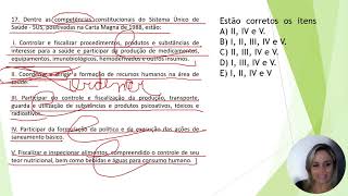 Correção da prova de Legislação do SUS do Hospital Risoleta Neves  IDECAN [upl. by Molly]