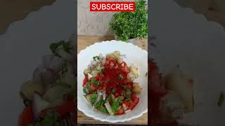 Chana Chaat  Chole Chaat Recipe Street Food Style shorts chaat chana chole streetfood [upl. by Alfi708]