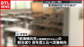 【肥満傾向児】前年度から“やや減少” 文科省調査 [upl. by Yeh]