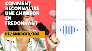 Comment reconnaître une chanson en fredonnant ou la sifflant avec Google [upl. by Ettenot631]