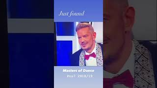 Dirk Heidemann „Masters of Dance“ Pro7 201819 [upl. by Ratcliffe138]