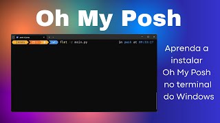 Instalar Oh My Posh no Windows Terminal [upl. by Earas]