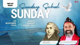 World Sunday School Day  English Holy Communion Service  Nov 3 2024  Trinity Mar Thoma Church [upl. by Vig774]