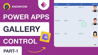 PowerApps Gallery Design Ideas  Part1 [upl. by Dilaw]