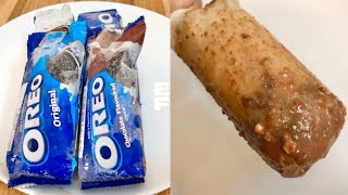 Oreo Ice Cream Bar Recipe Without Molder [upl. by Russel706]