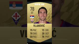 Every Dusan Vlahovic FIFAFC Card fypシ゚viralfifajuventus [upl. by East]