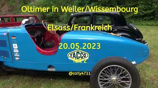 Oltimer in Weiler bei Wissembourg Elsass Frankreich T22 2052023 [upl. by Annyrb]