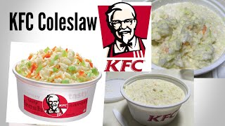 KFC Coleslaw Unboxing [upl. by Antons830]