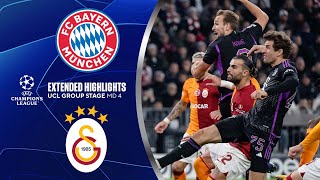 Bayern vs Galatasaray Extended Highlights  UCL Group Stage MD 4  CBS Sports Golazo [upl. by Gaidano]