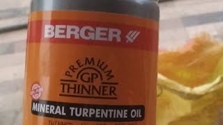 Berger Tarpin Oil  Berger Premium GP [upl. by Oakes410]