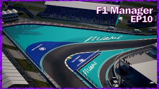 F1 Manager  Ep10  Miami GP Drama Galore [upl. by Bertolde]