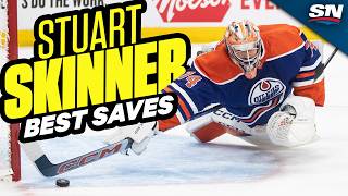 Stuart Skinners Best Saves Of The 202324 NHL Season [upl. by Constantina7]