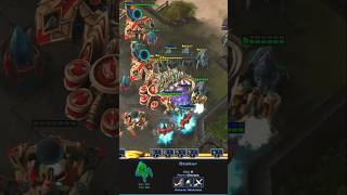 2 Archons almost killed all Tempests starcraft2 sc2 gaming rts gameplay multiplayer archon [upl. by Cornwall]