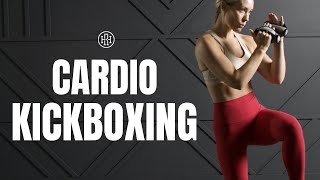 🔥 Fat Burning CARDIO KICKBOXING Workout [upl. by Dannel]