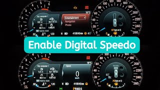 Enable Digital Speedometer in your Ford with Forscan [upl. by Beyer]