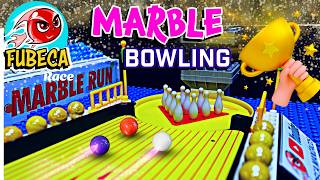 Marble Bowling with 20 Participating Countries  Who Will Be the Champion [upl. by Eillak]