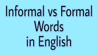 Informal vs Formal shorts ytshorts english learning trending TaniaTeachesEnglish education [upl. by Nerland171]